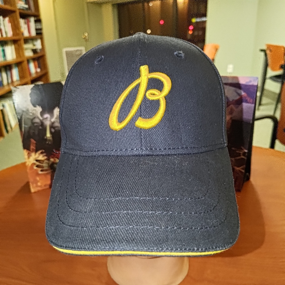 Breitling Swiss Chronographs Embroidered Trucker Leather Strap Hat Cap